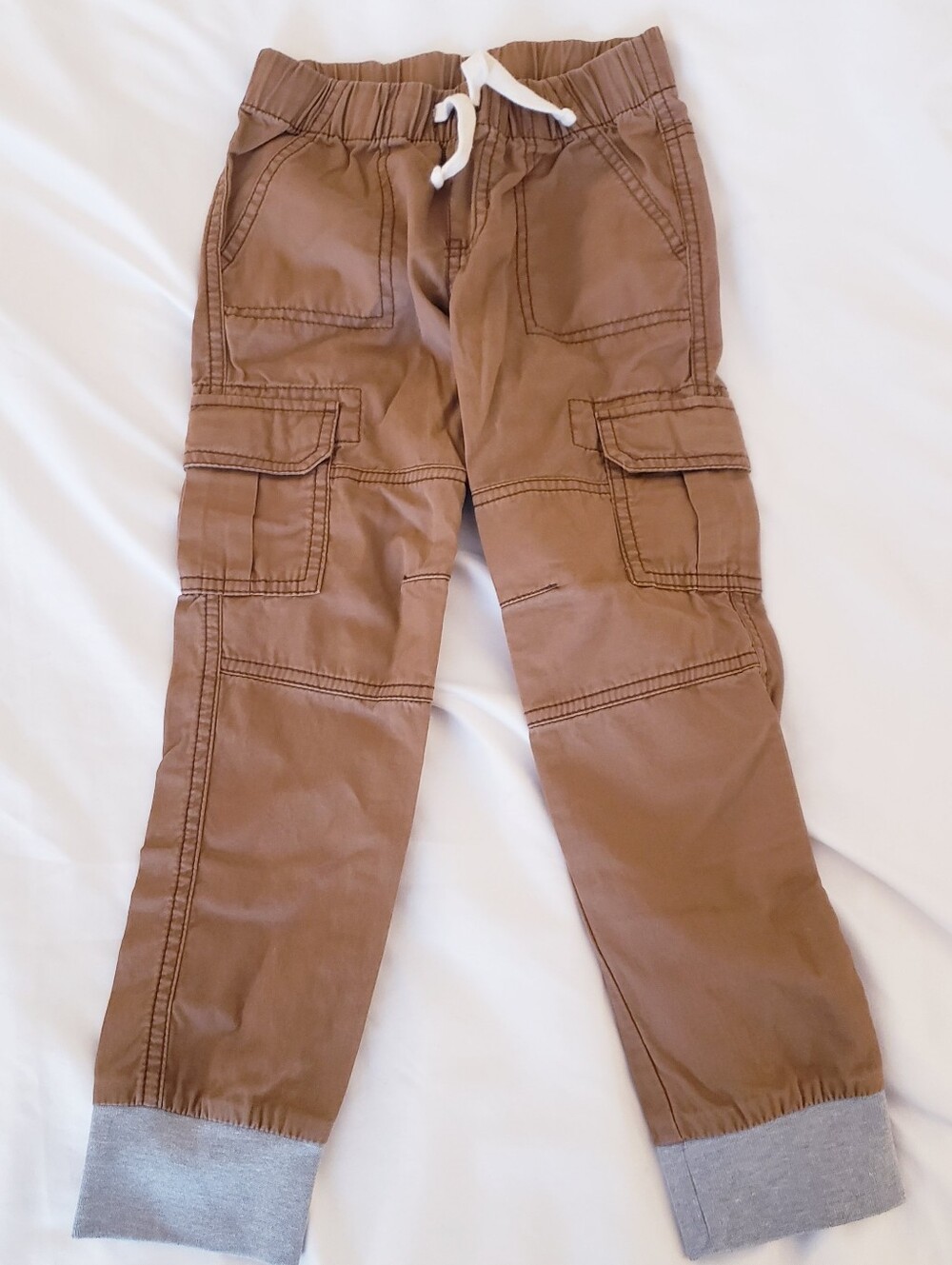 5T Boys Cat & Jack Brown Cargo Joggers